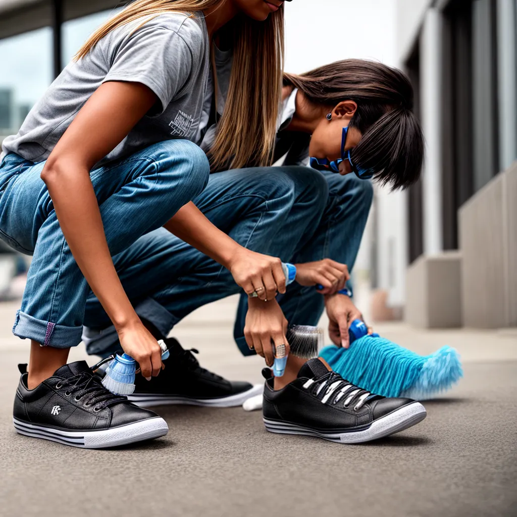 limpeza desinfeccao sapatos