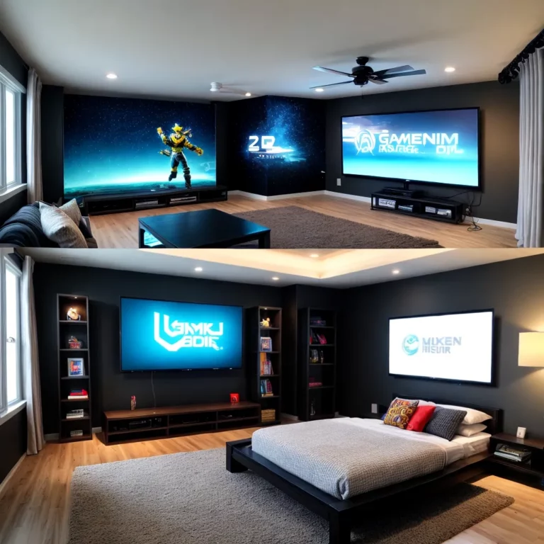 Decoração de quartos para quem gosta de jogos eletrônicos