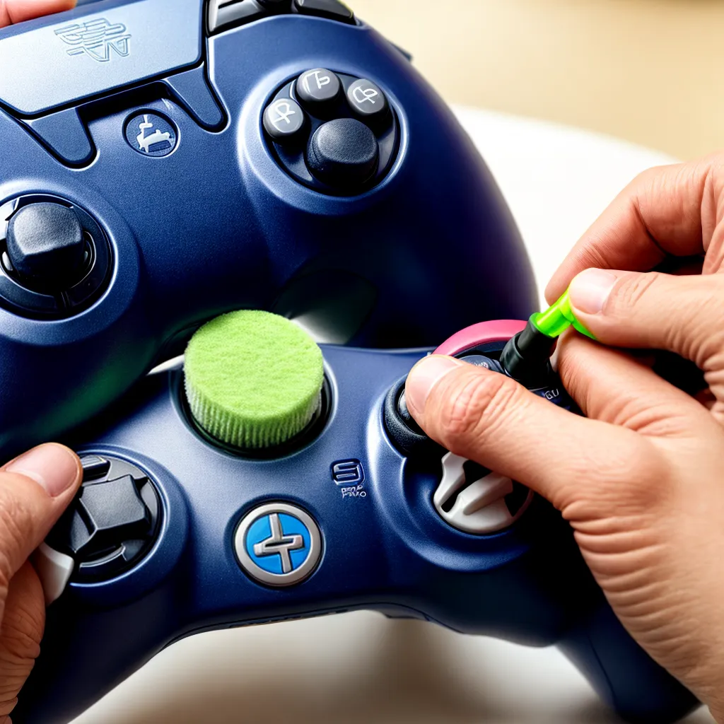 controles video game limpeza higiene 1
