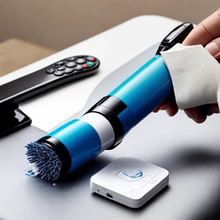 Como limpar e desinfetar o controle remoto do DVD ou Blu-Ray