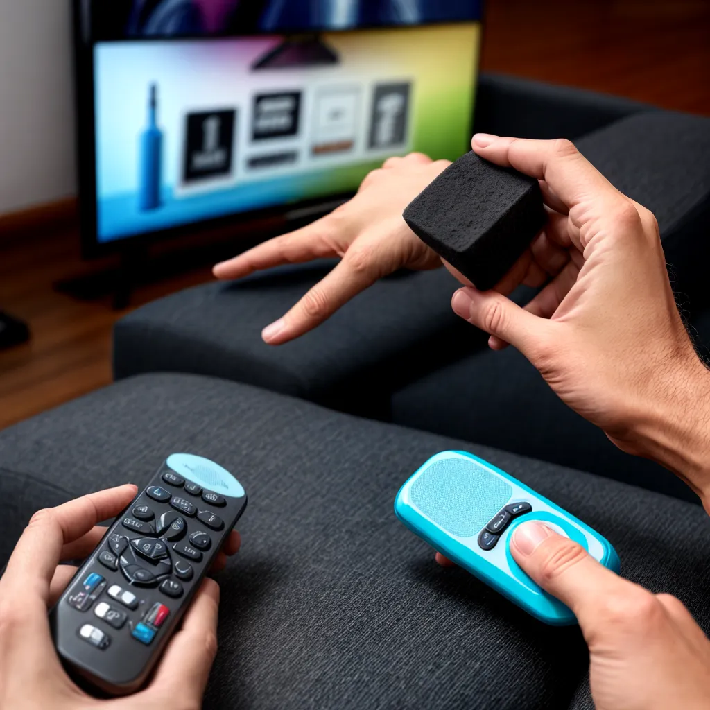 limpeza controle remoto tv