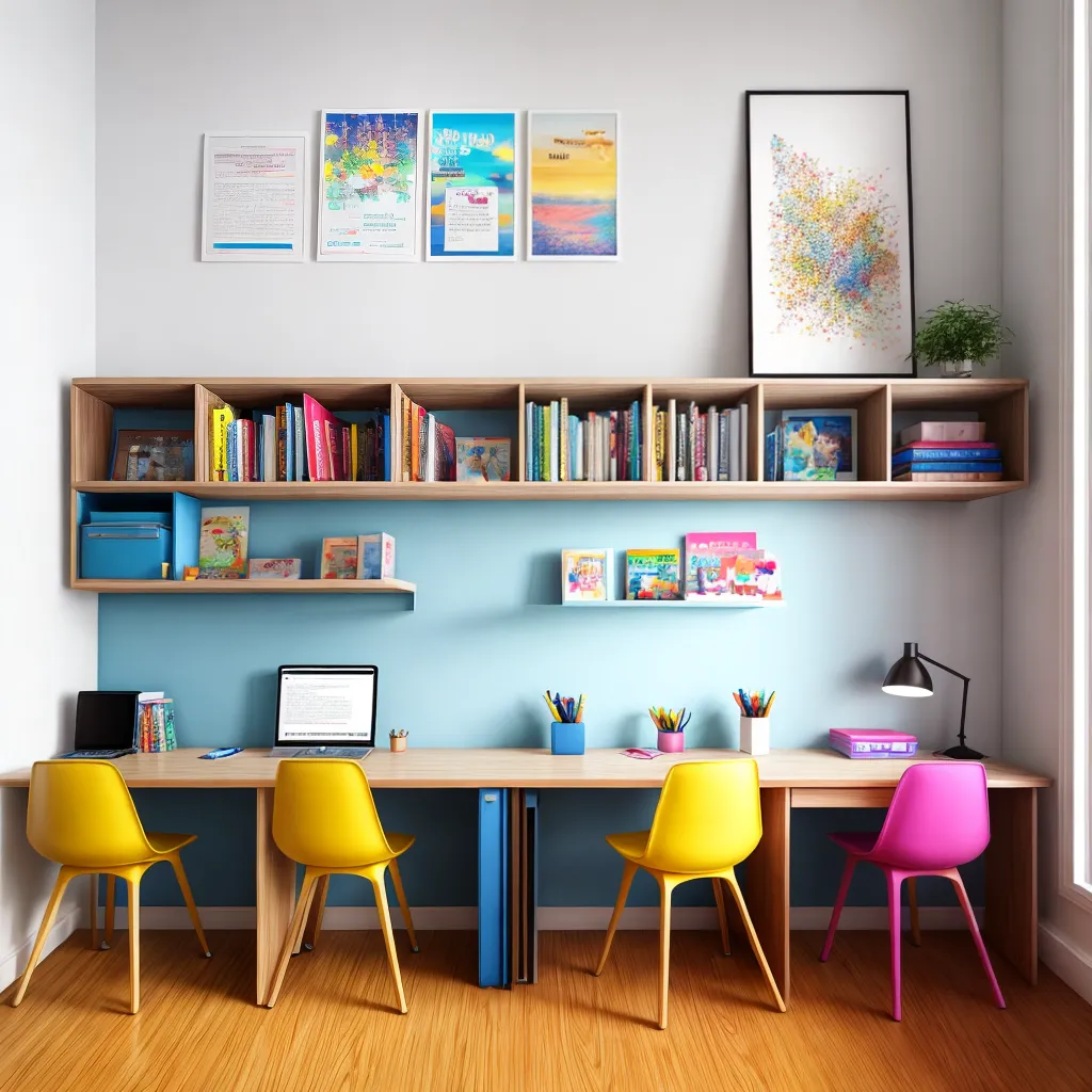 area estudo infantil organizada 1