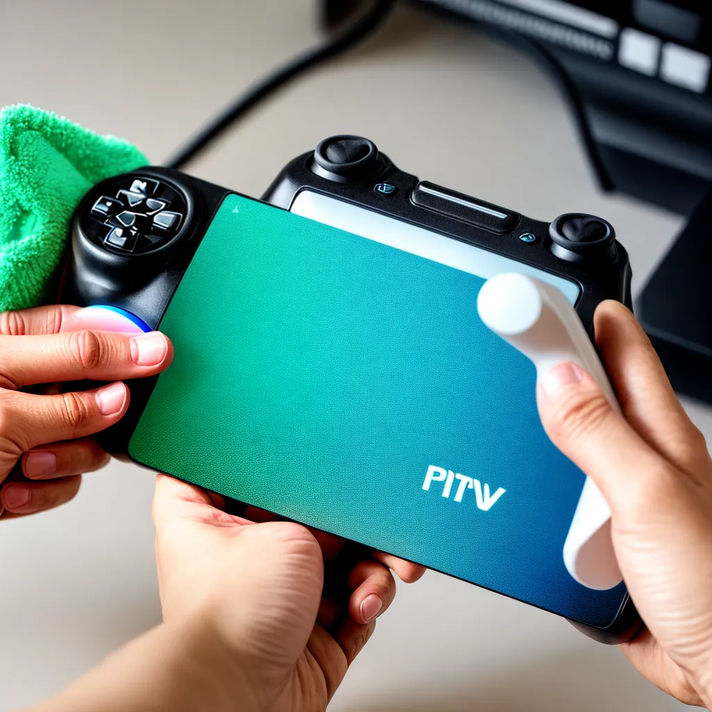 limpeza controle remoto playstation
