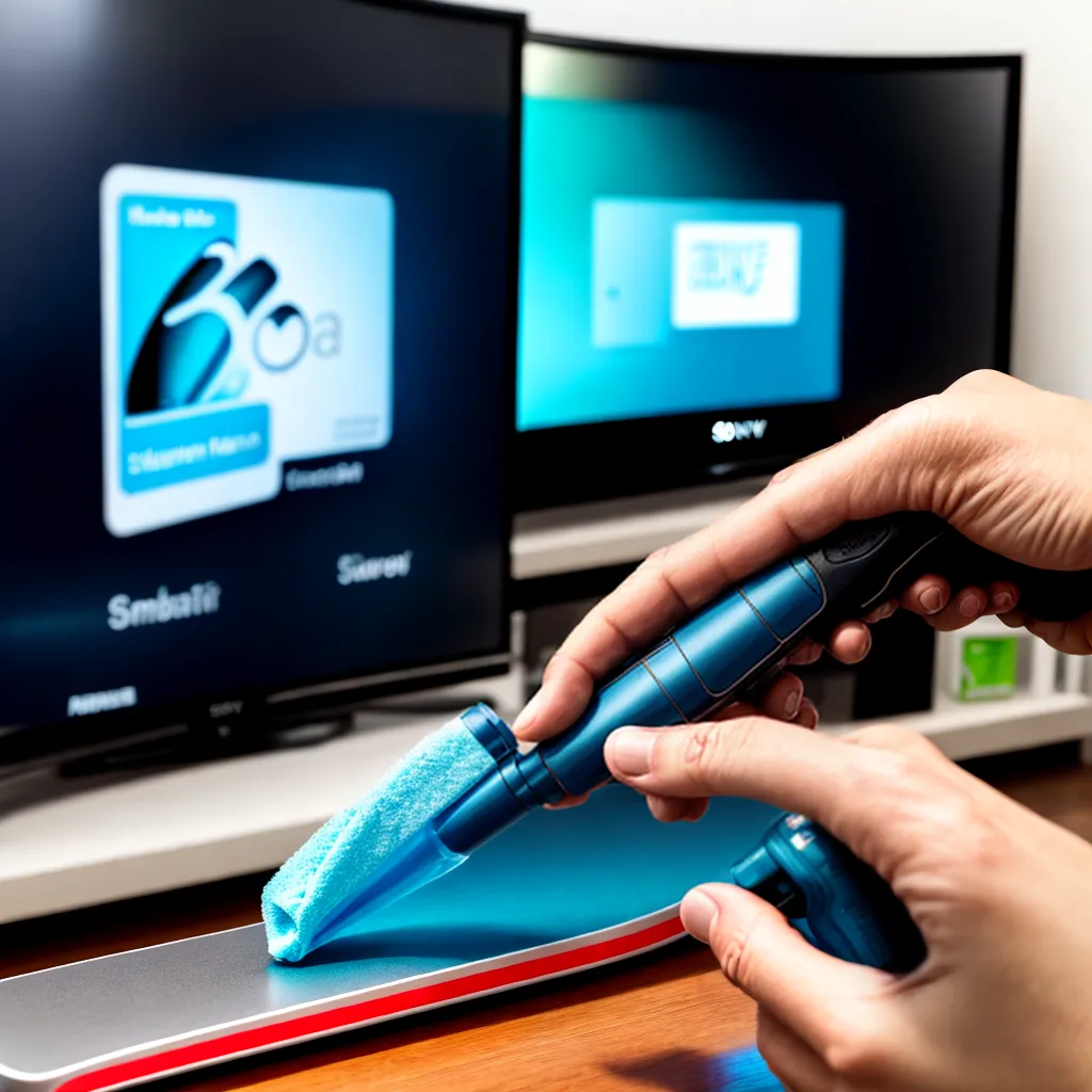 limpeza controle remoto tv sony 1