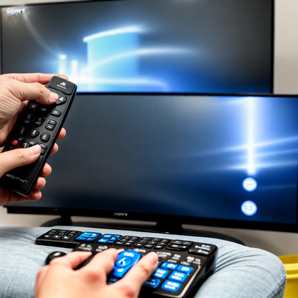 limpeza controle remoto tv sony 3