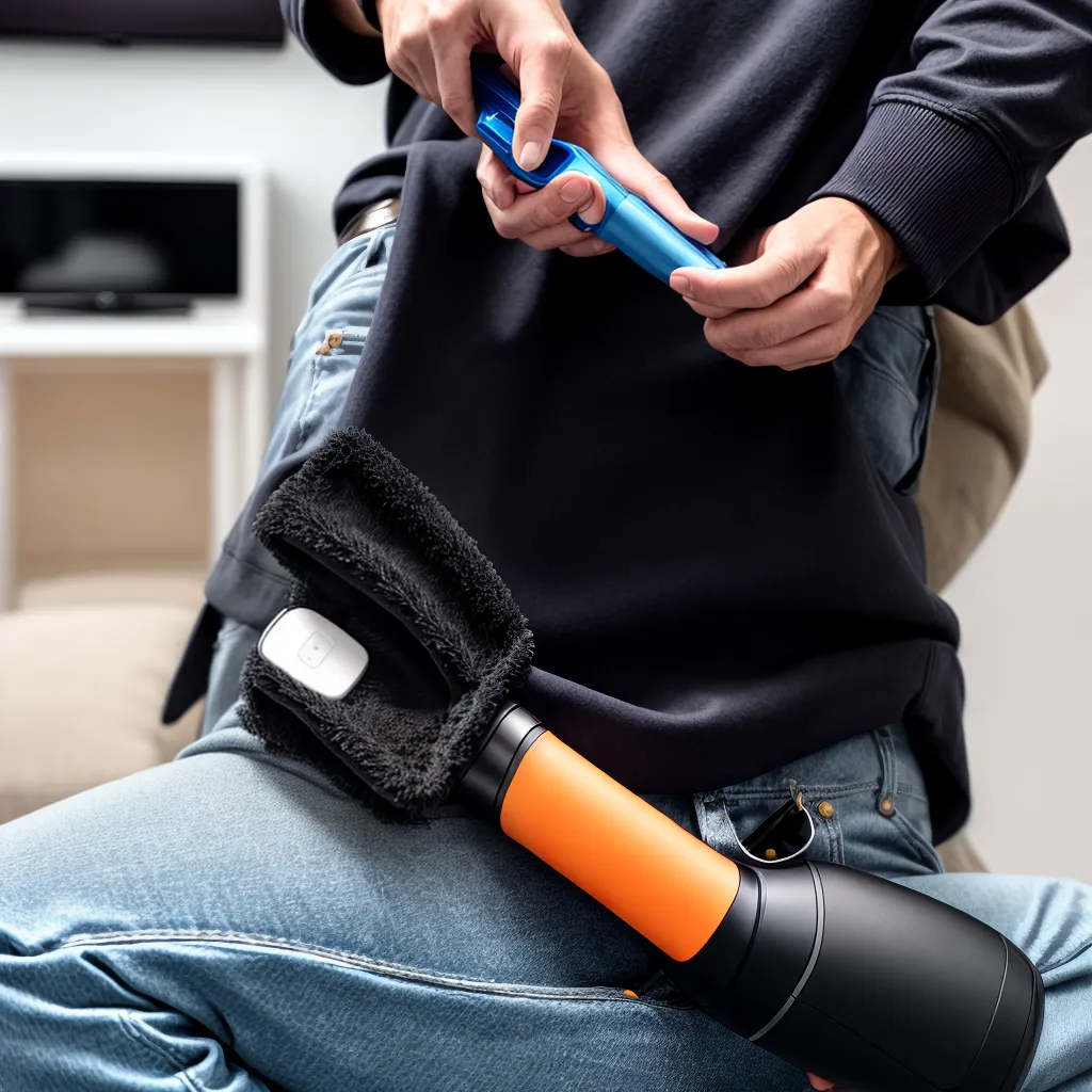 limpeza controle remoto xiaomi 1