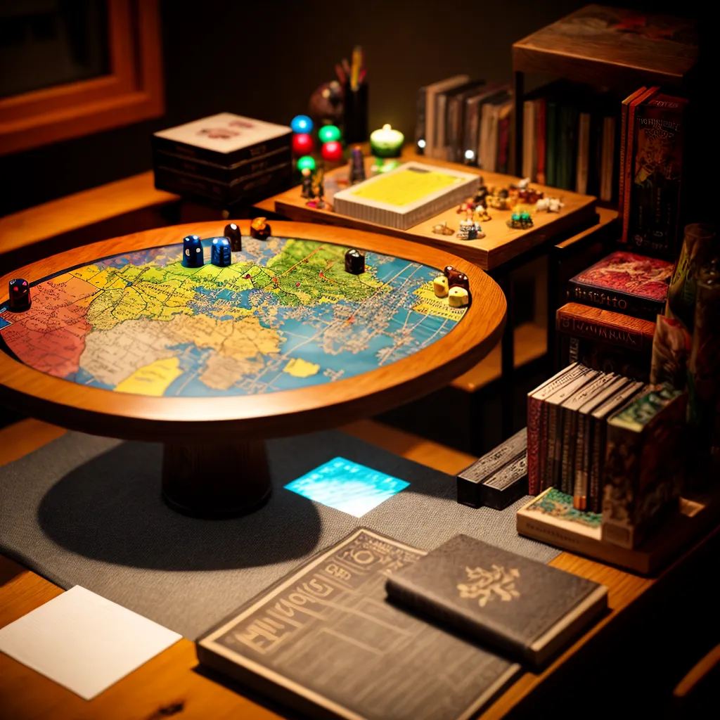 mesa jogos rpg miniaturas aventuras
