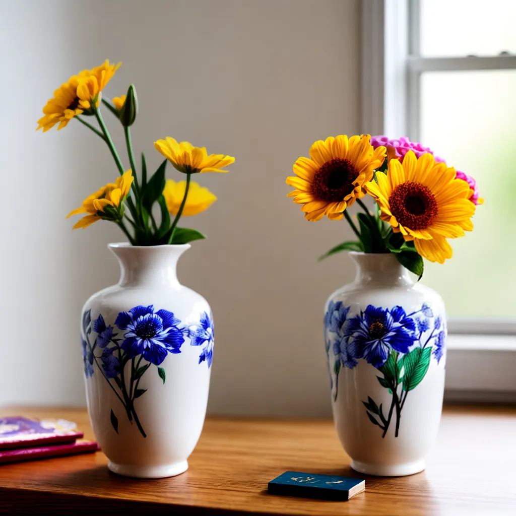 vasos ceramicos estante madeira luz