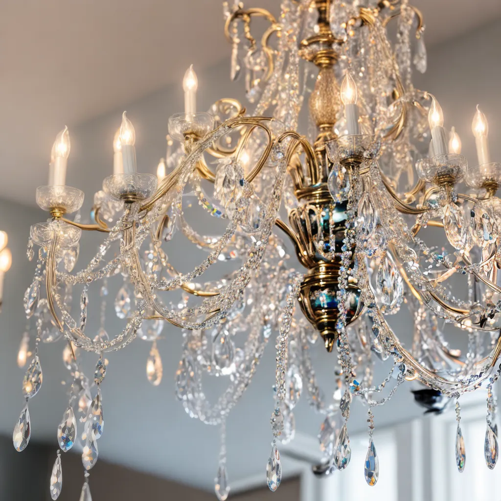limpeza cristal lustre tecnico