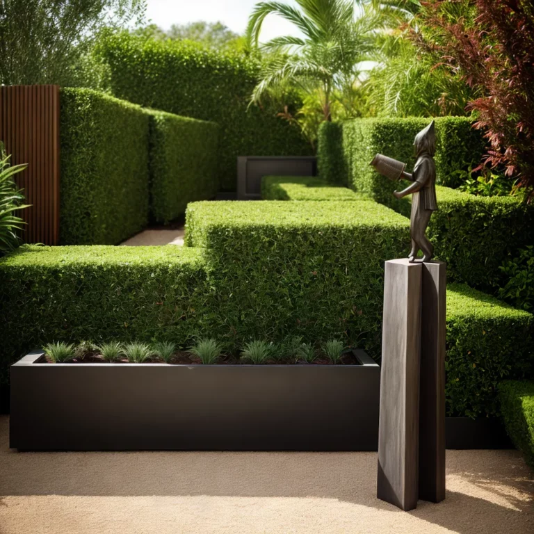 Cuidados com itens de decoração de aço corten