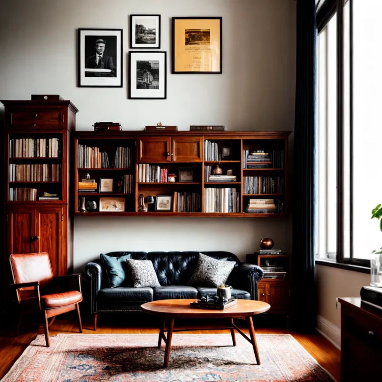 Conservação de objetos de decoração em estilo vintage