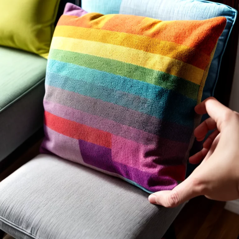 Manutenção de móveis e objetos de decoração de lã e feltro