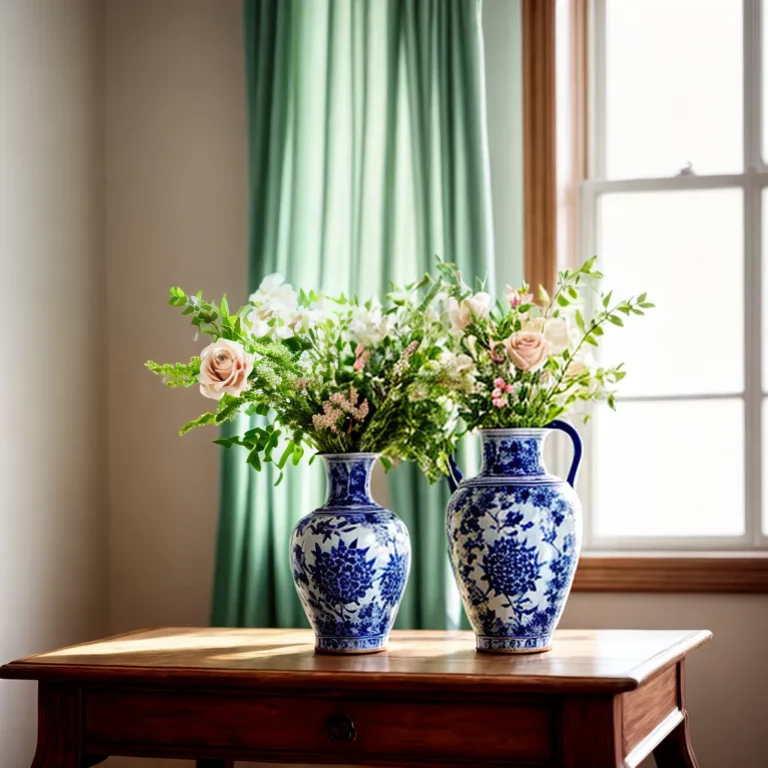 Conservação de objetos de decoração em estilo romântico