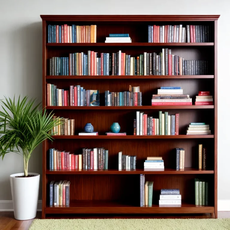 Como organizar uma estante de livros