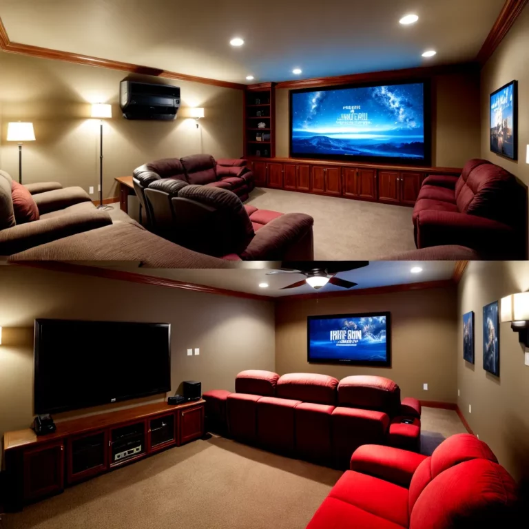 Como organizar e decorar um home theater
