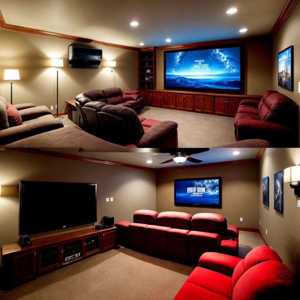 home theater tv poltronas decoracao