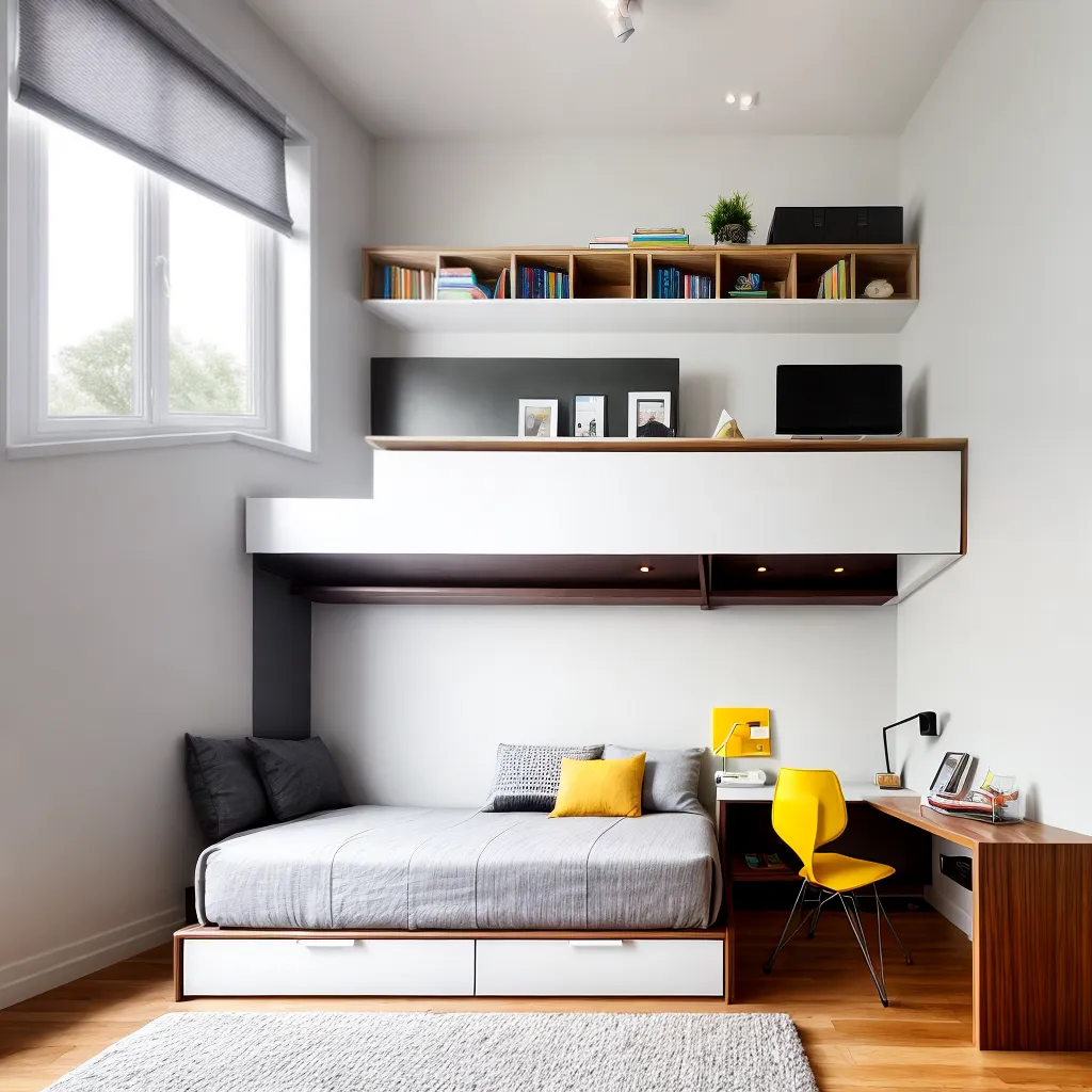 quarto adolescente moderno organizado 2