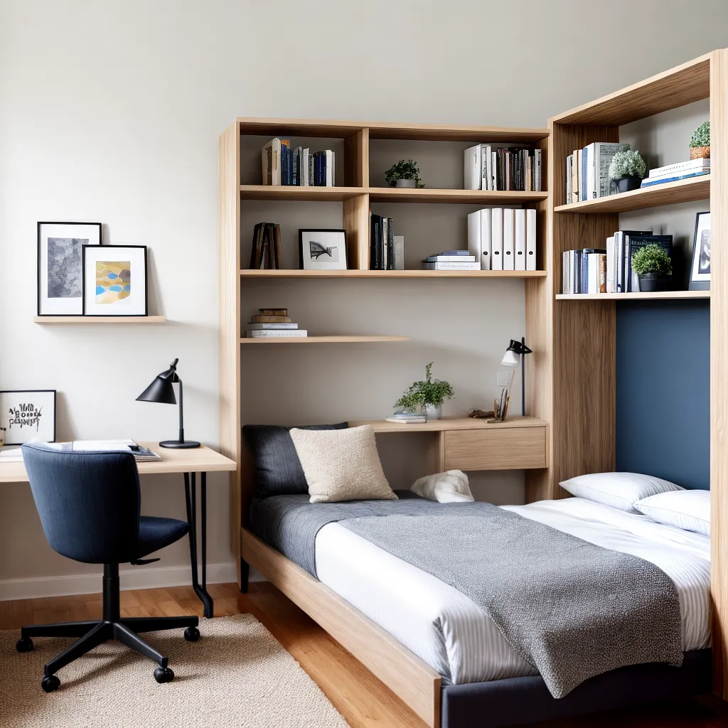quarto hospedes escritorio organizado 1