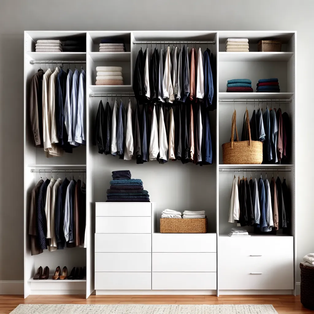closet organizado roupas acessorios 1