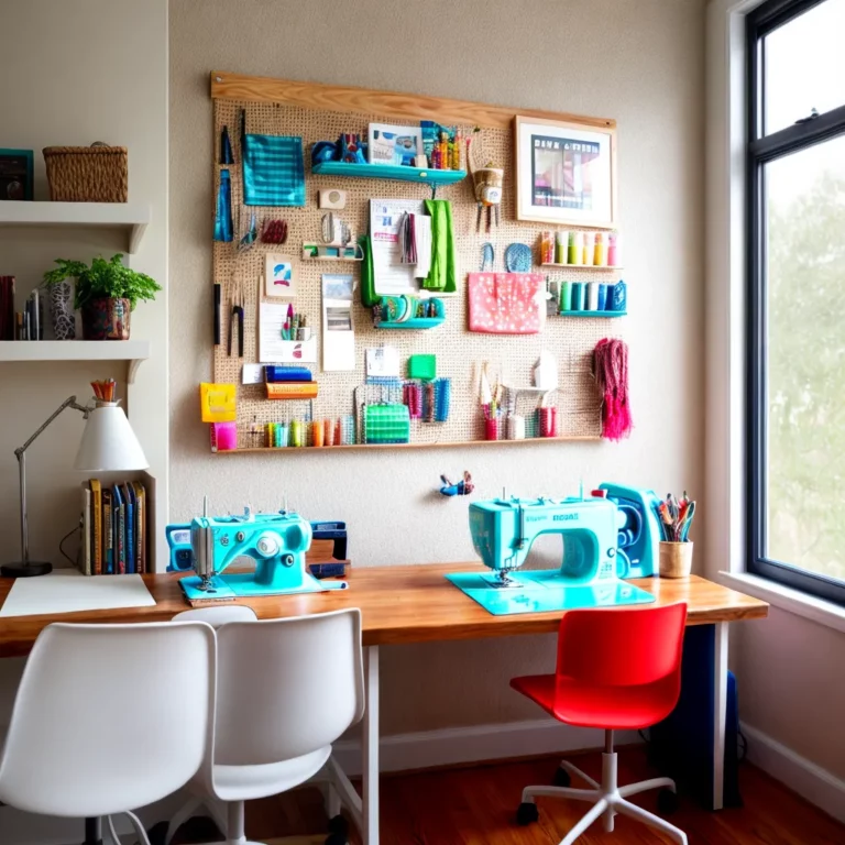 Como organizar e decorar um cantinho de costura
