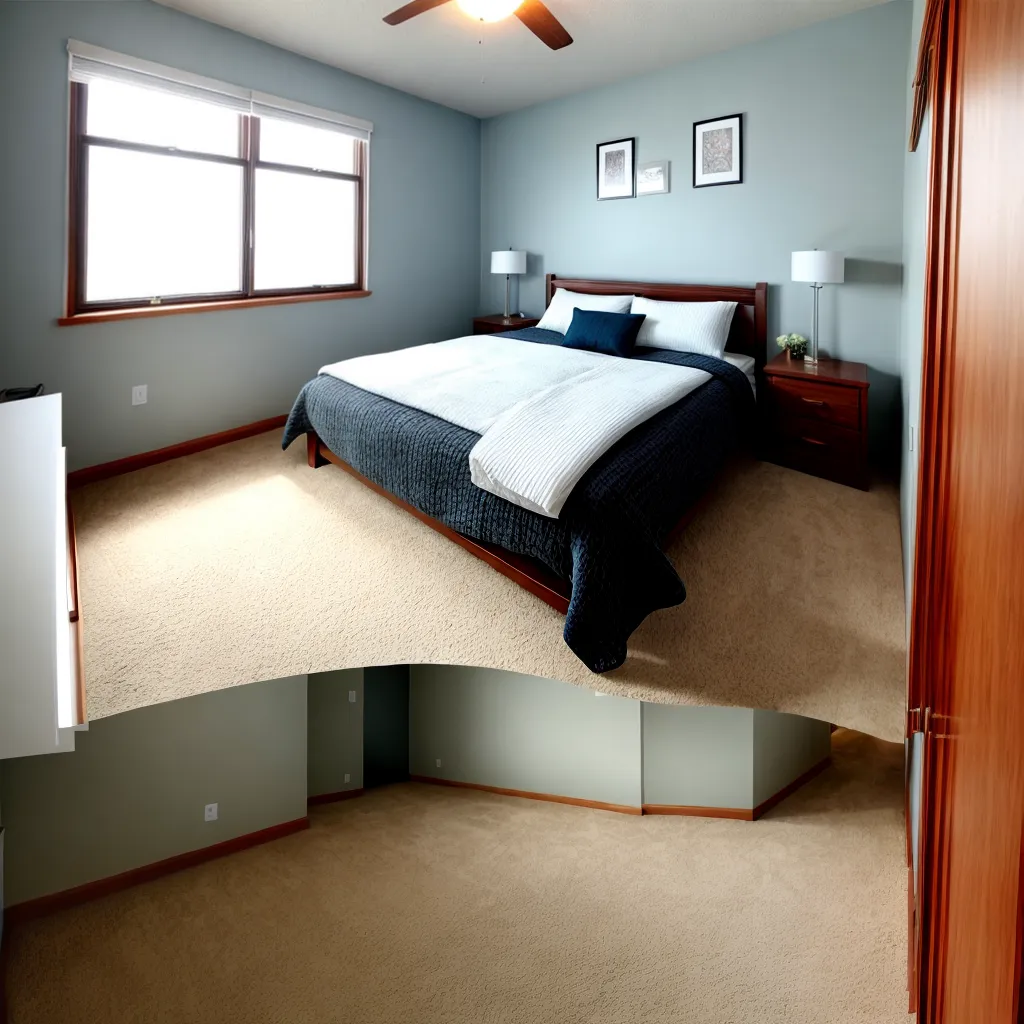 quarto minimalista hipoalergenico ar puro