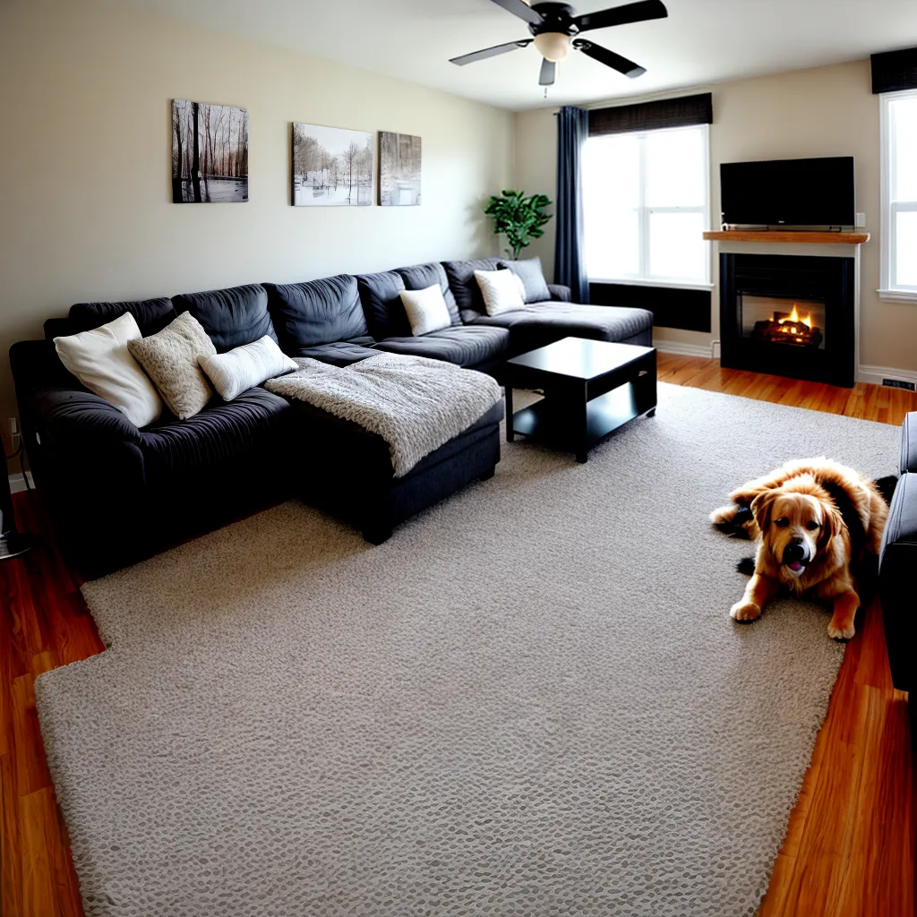 sala estar confortavel cachorro decoracao pet