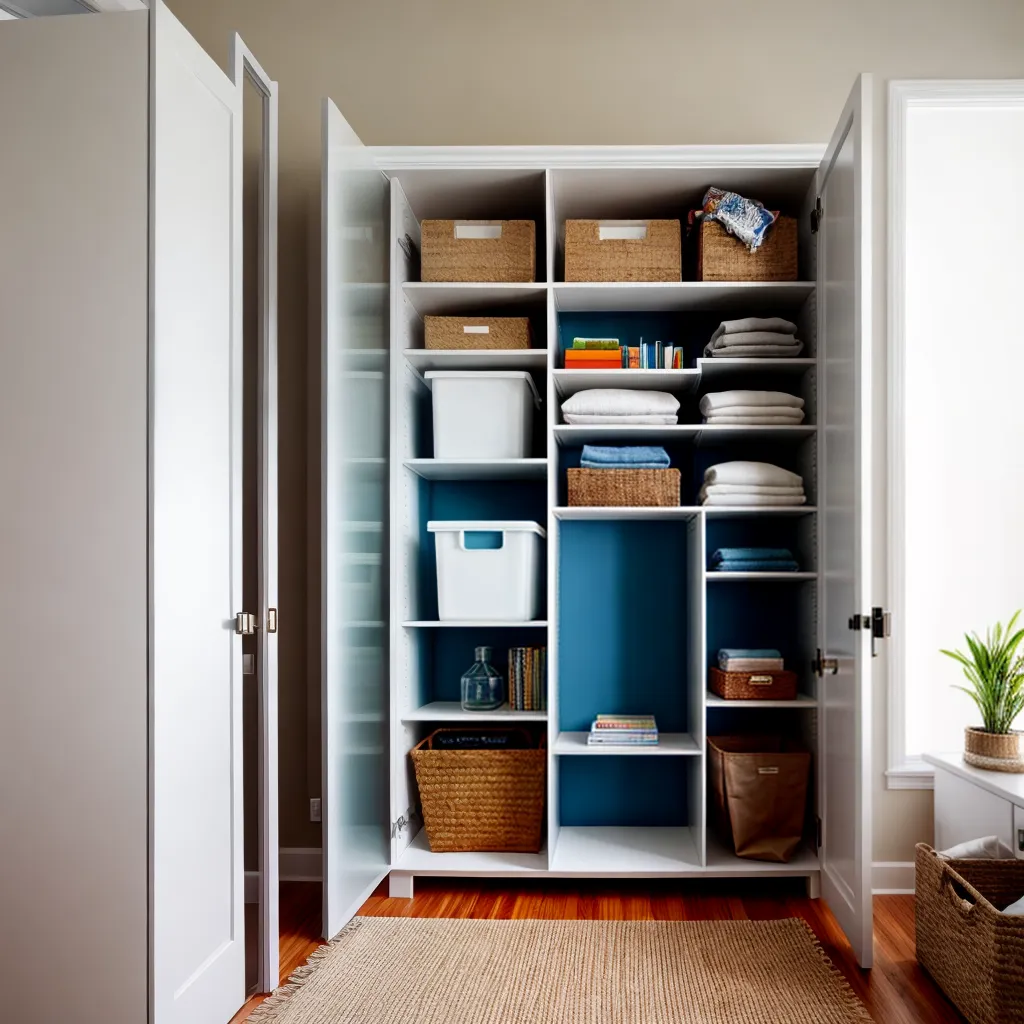 closet organizado reciclagem organizacao