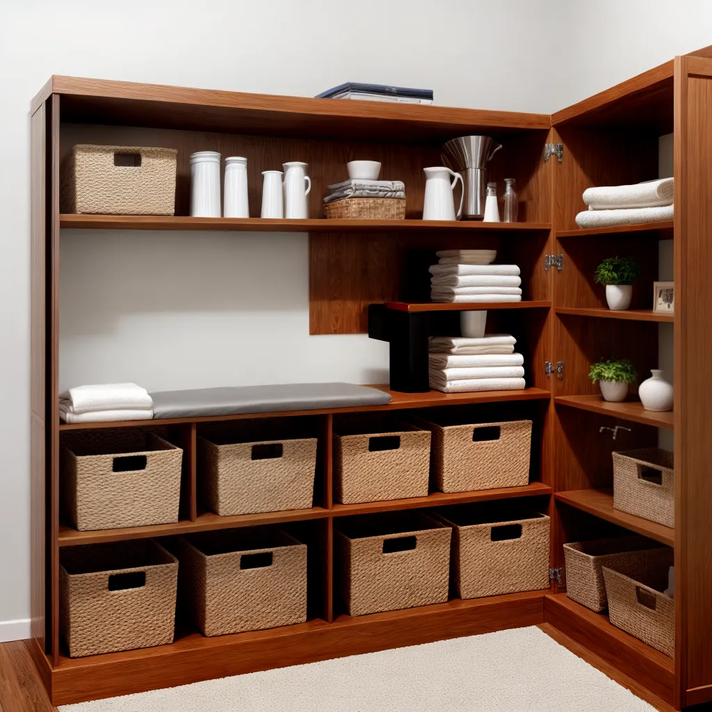 closet organizado reciclagem composteira