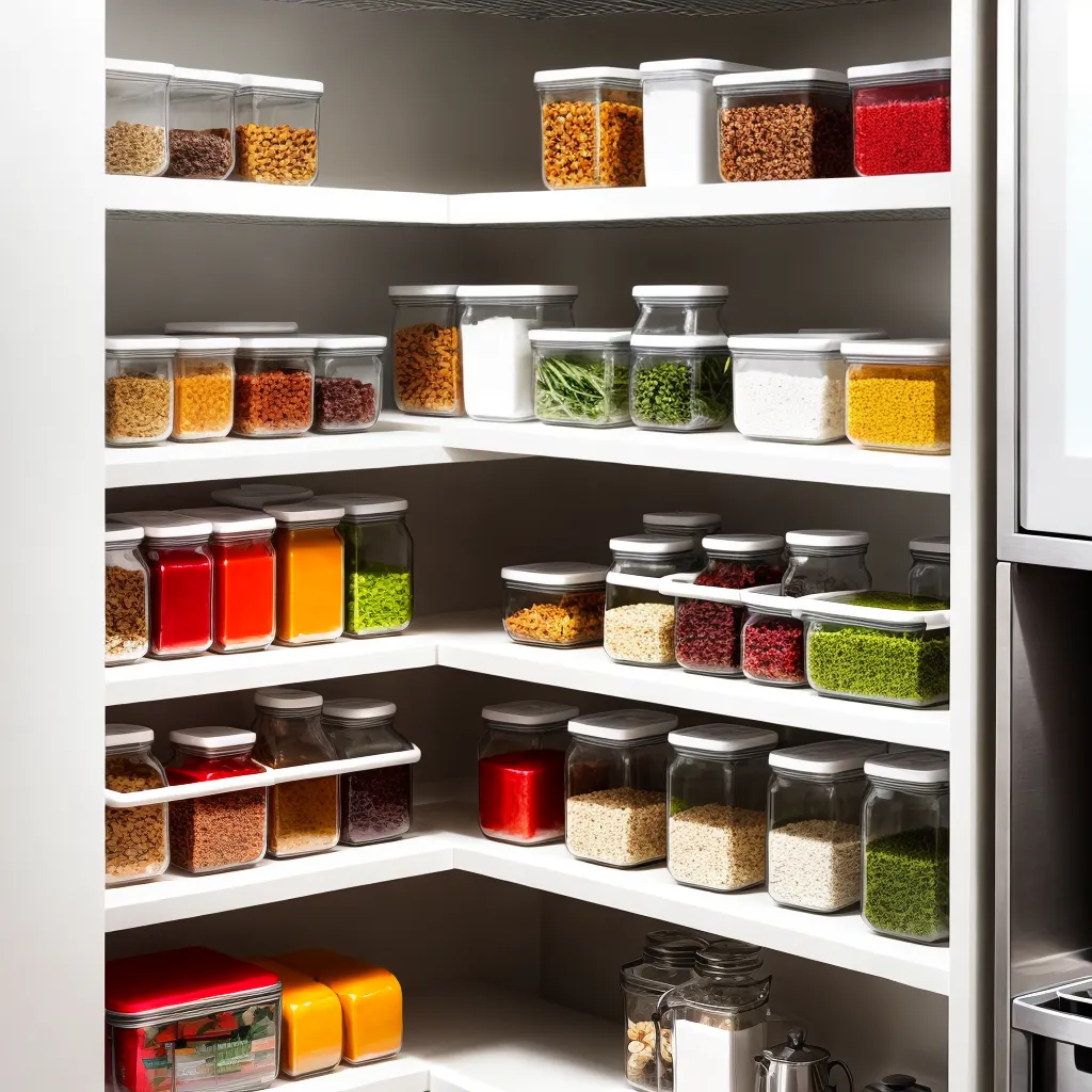 cozinha iluminada organizada frutas vegetais