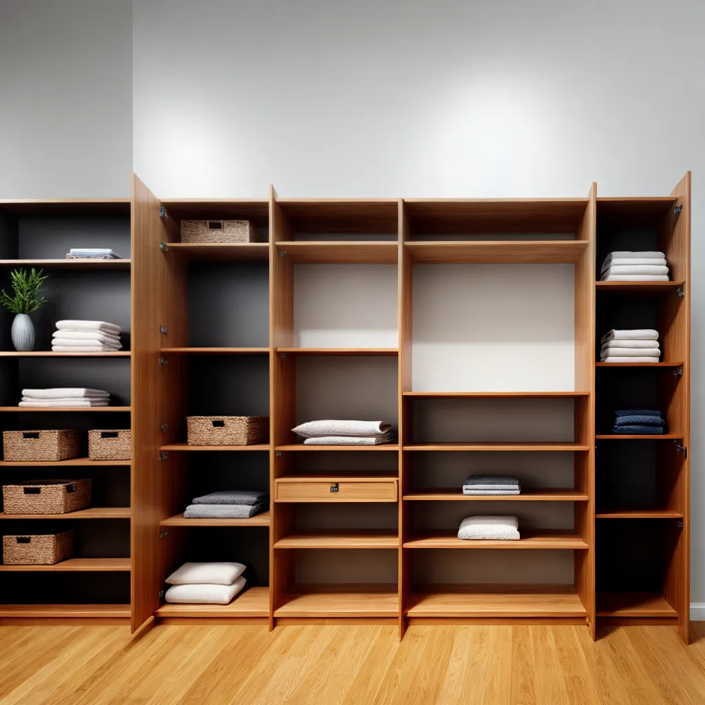 closet organizado armazenamento modular 2