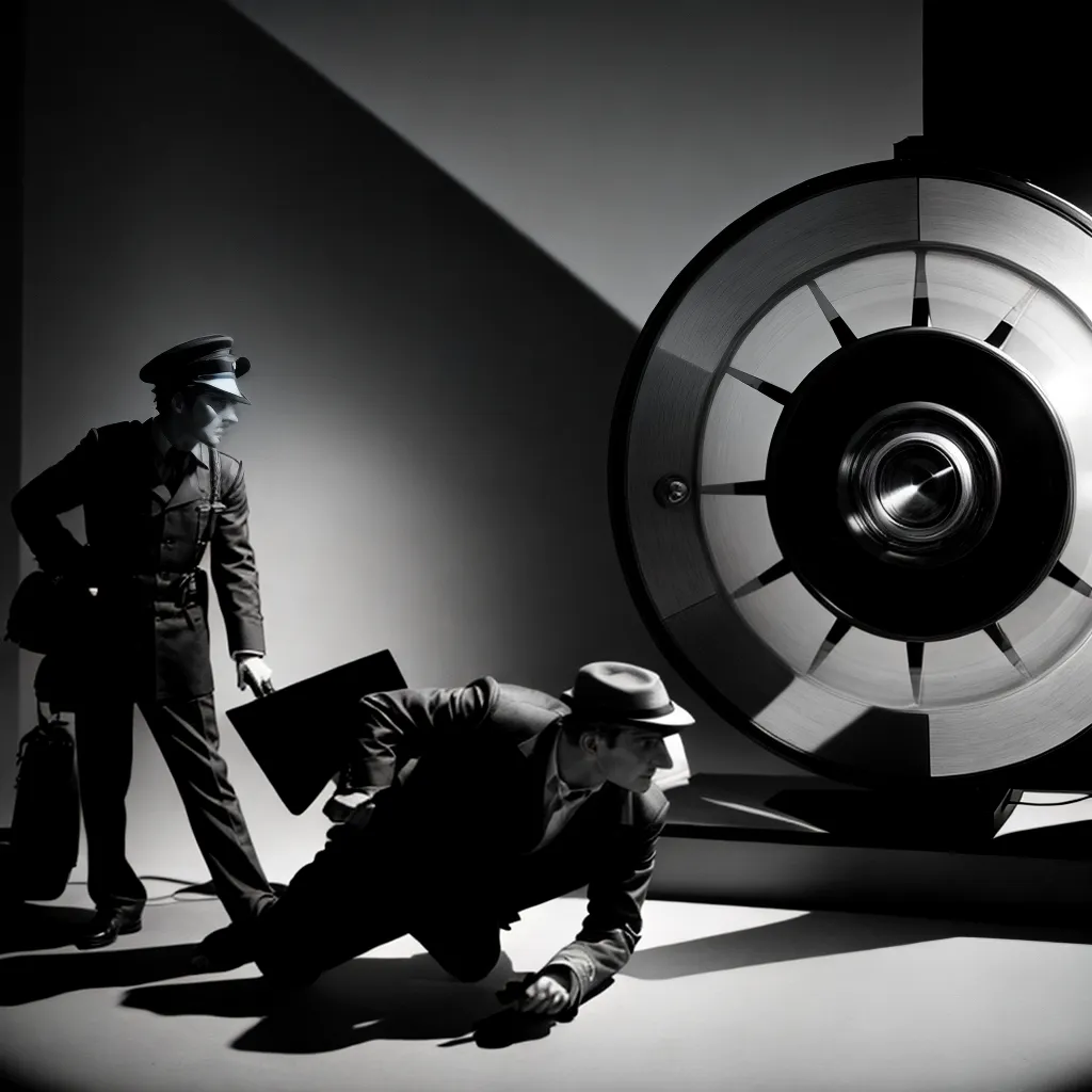 reel filme preto branco caligari 1