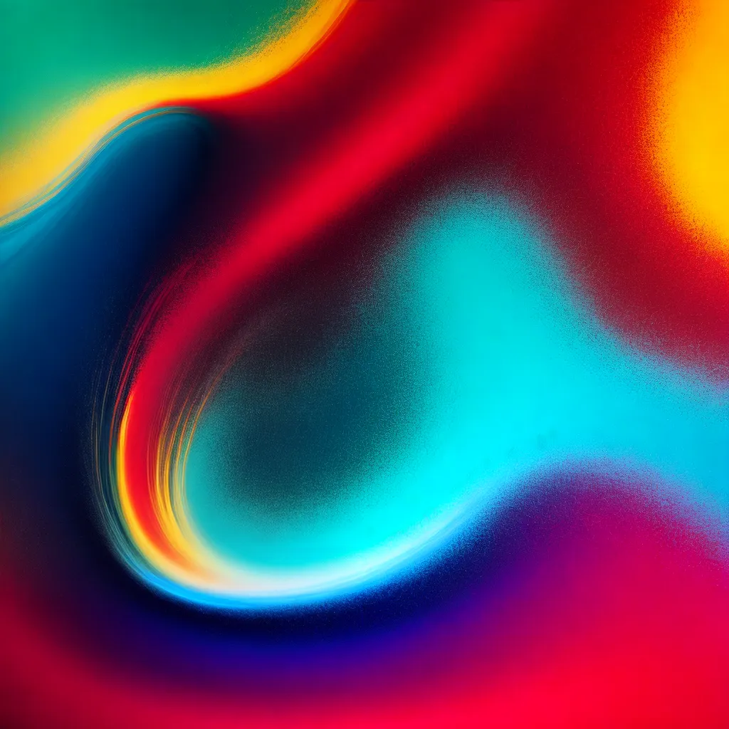 pintura abstrata cores movimento 2