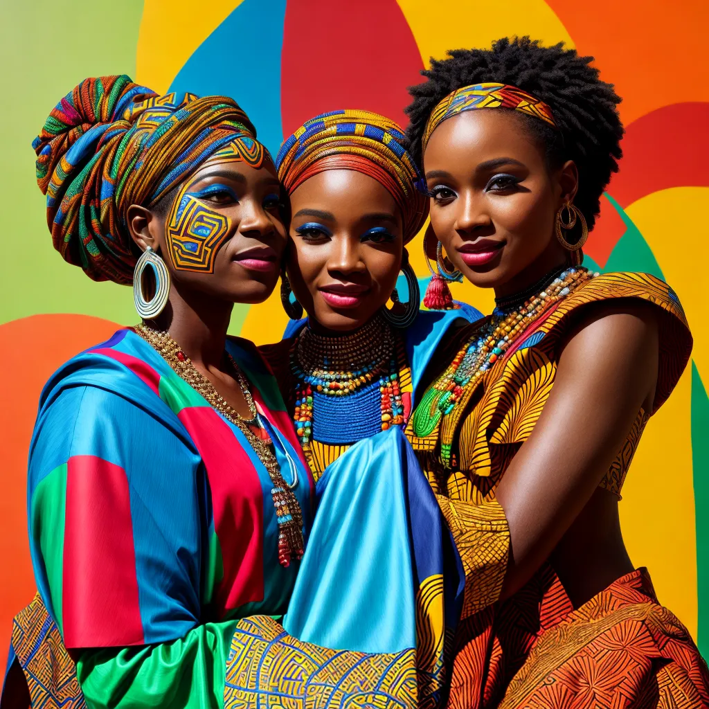 pintura fusao africana ocidental