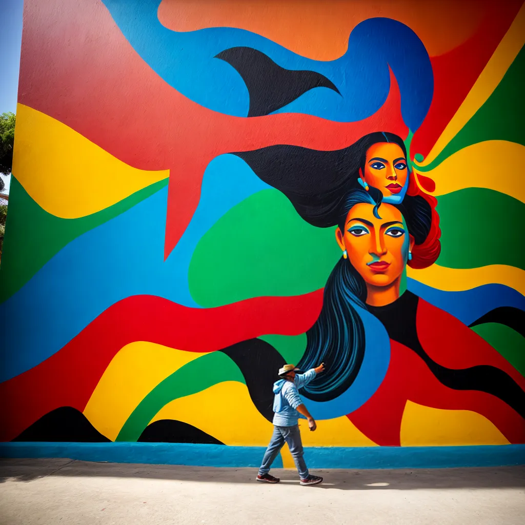 mural historia ativismo
