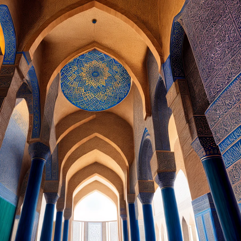 padrao geometrico islamico mesquita
