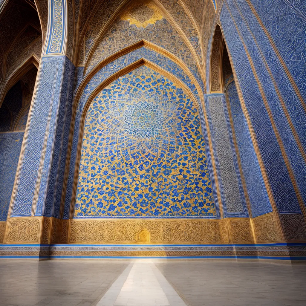 mosaico geometrico mesquita islamica