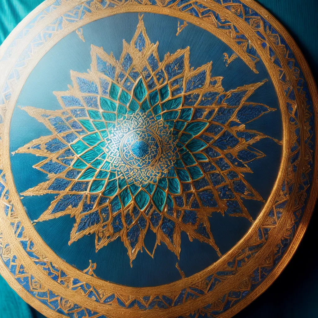 padrao geometrico islamico beleza