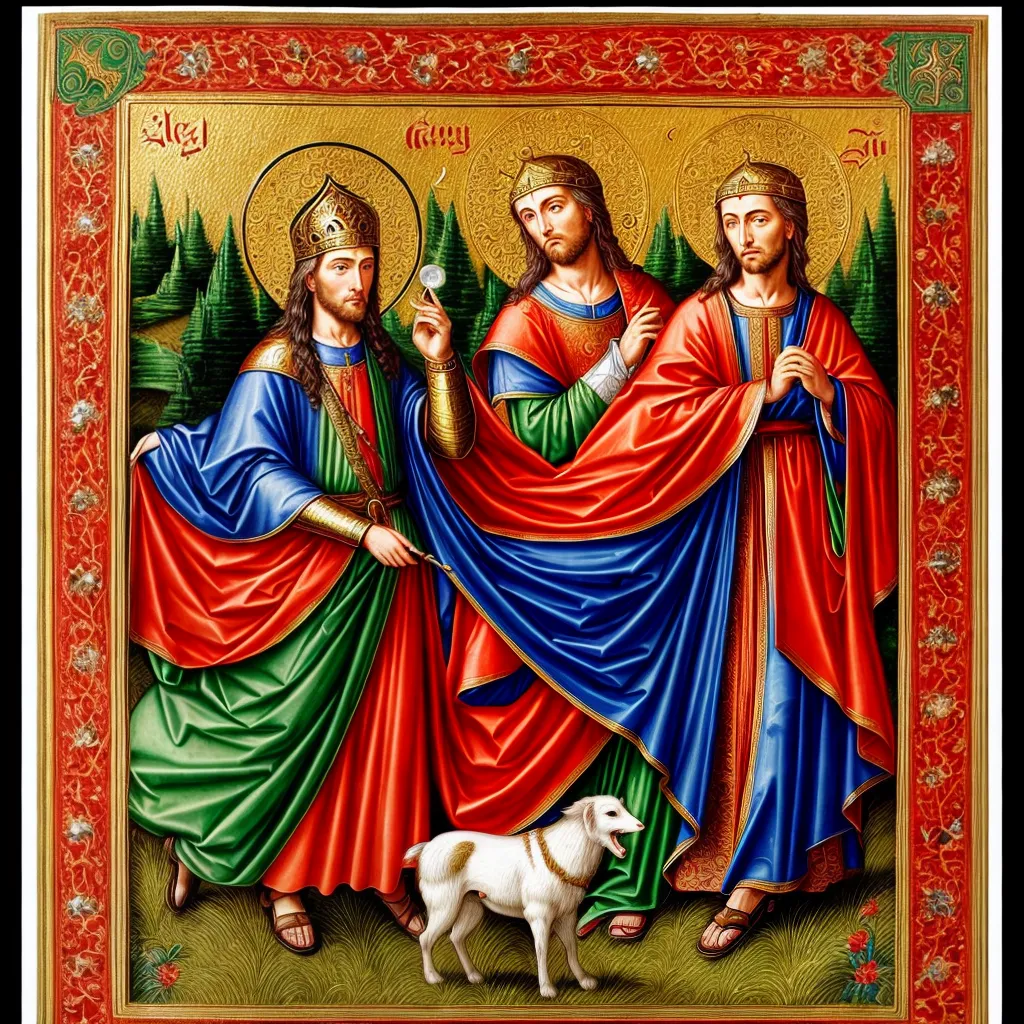 manuscrito iluminado medieval iconografia colorida