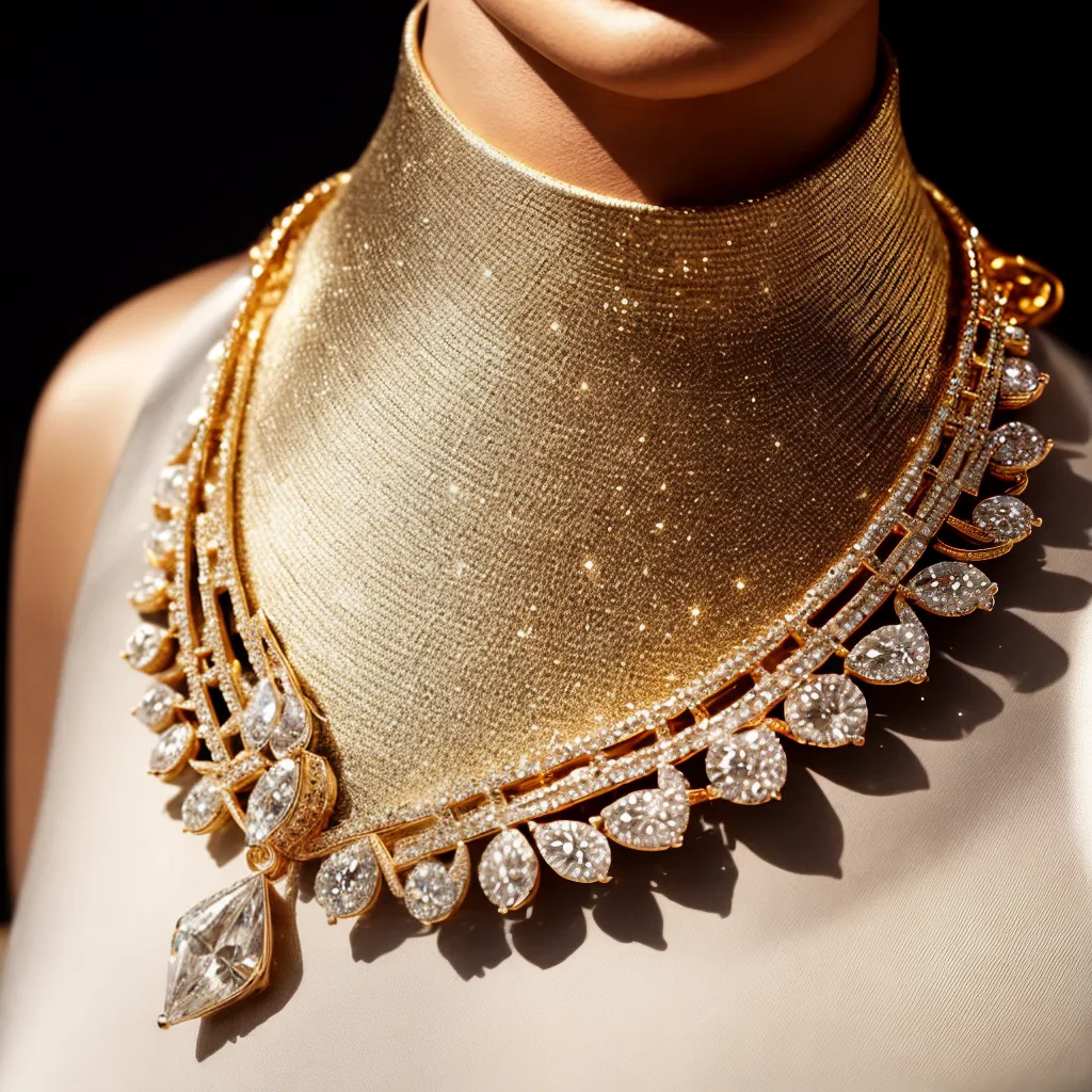 colar diamante luxo joias historia