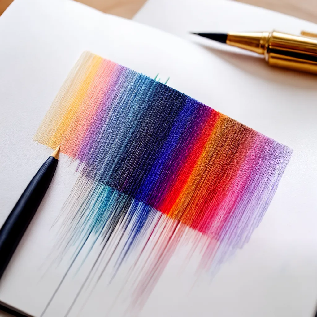 sketchbook moda desenhos cores criatividade
