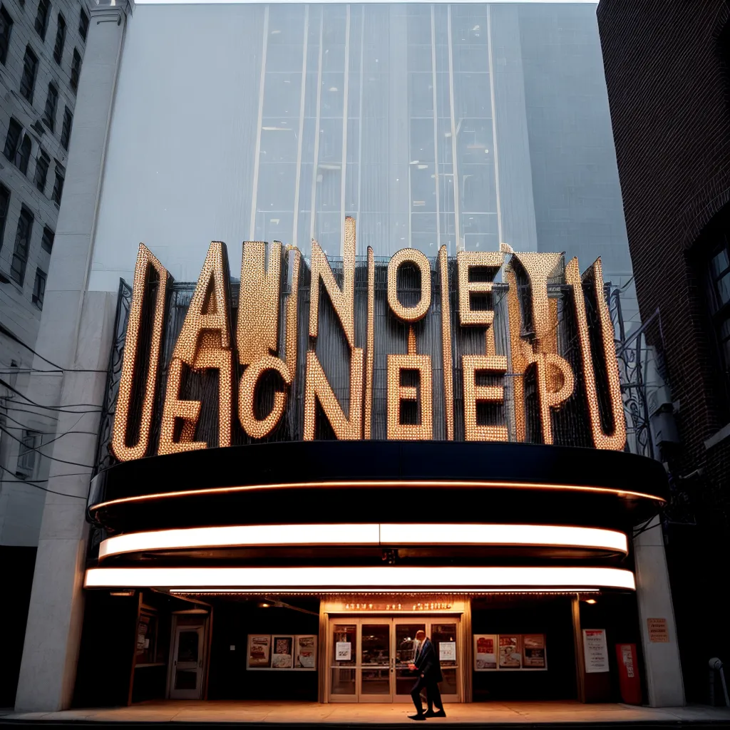 cine mudo festival marquee vintage