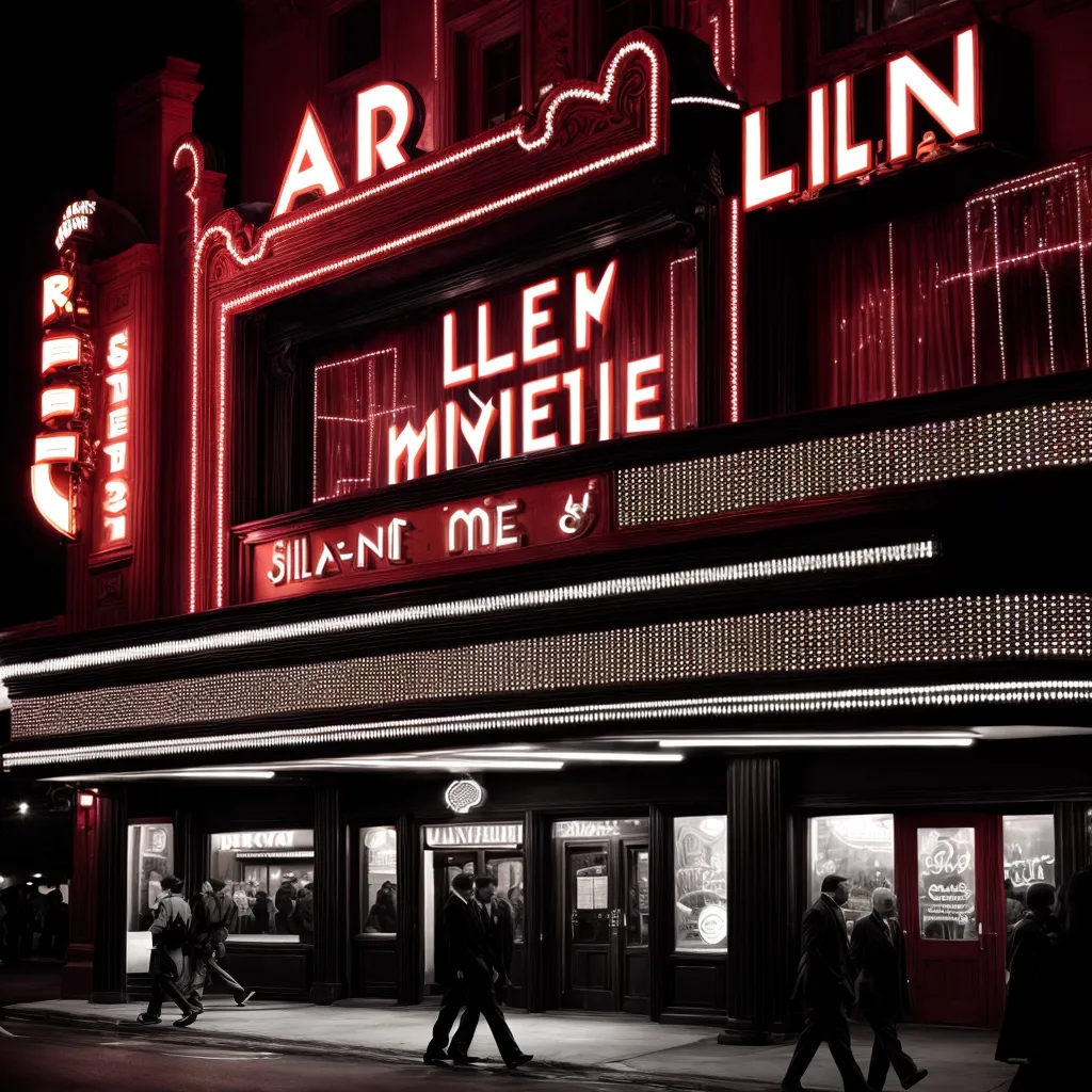 cine antigo marquee silent films