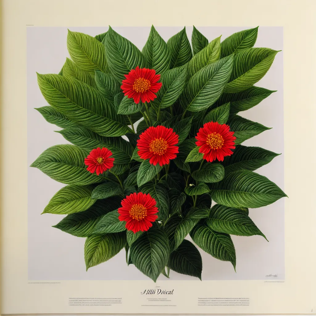 ilustracao botanica detalhes folhas flores