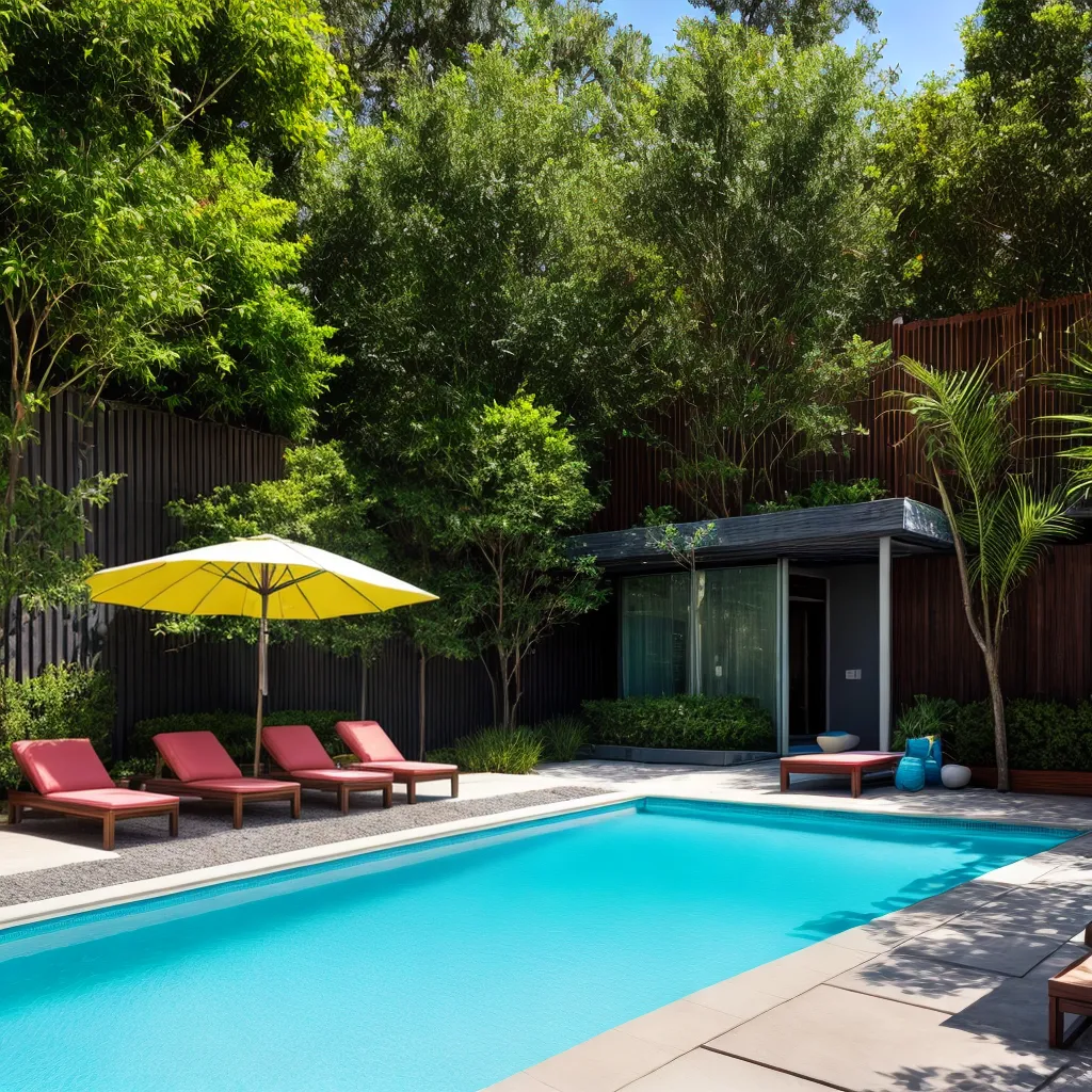 piscina verao jardim