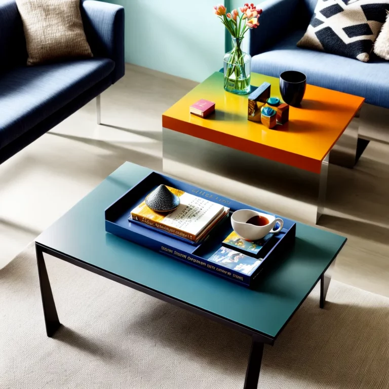 5 ideias para decorar uma mesa de centro