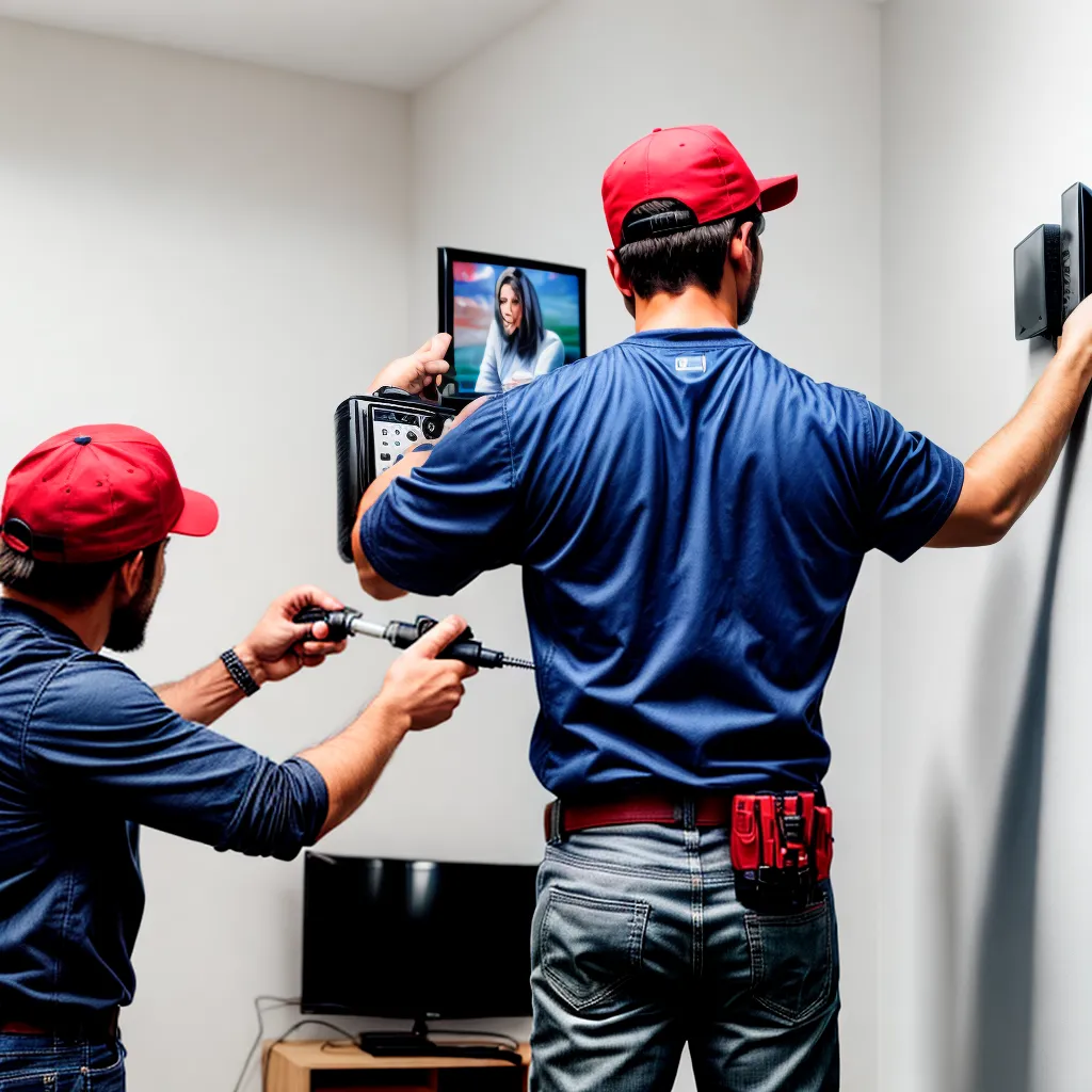 suporte tv instalacao furadeira