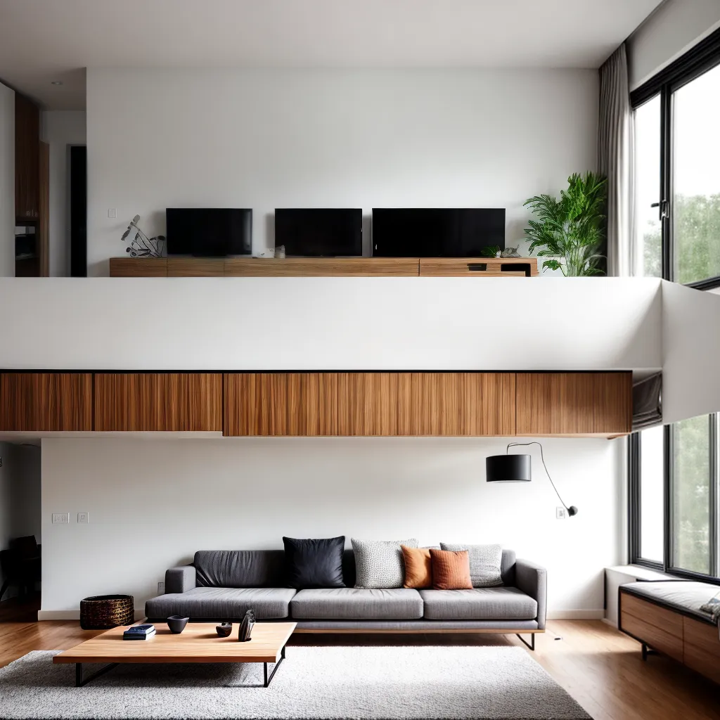sala minimalista decoracao elegante 1