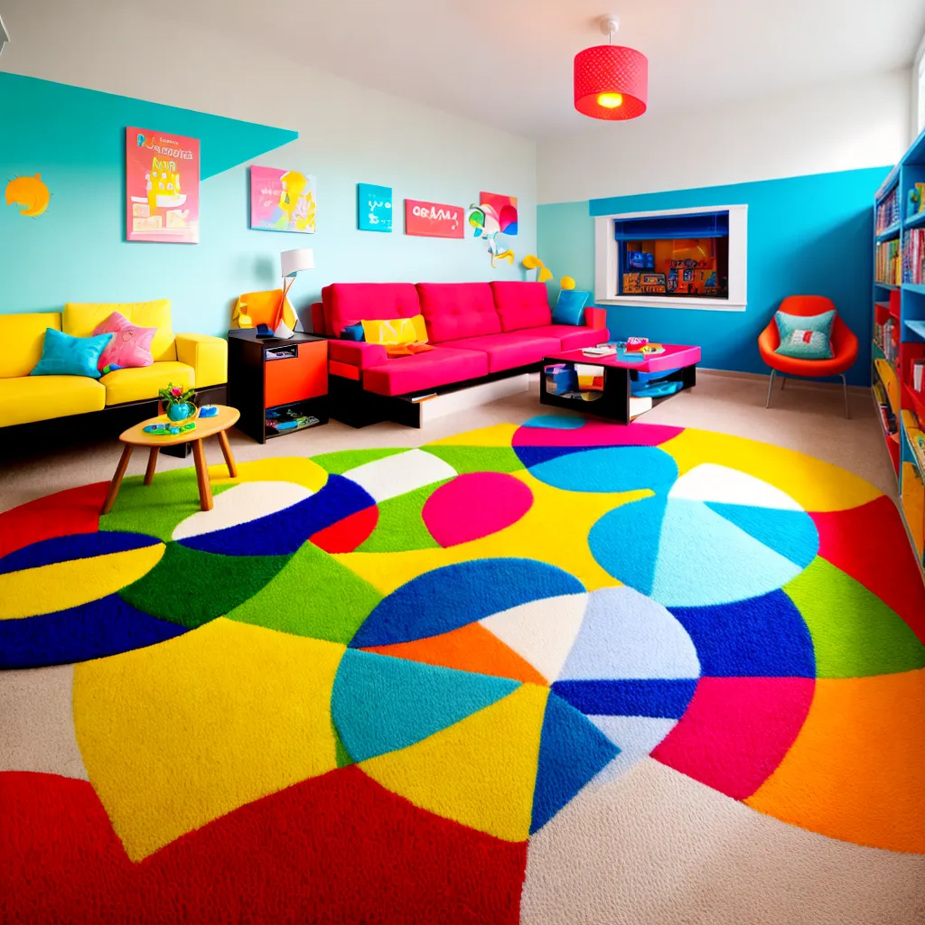 sala colorida mobiliario brinquedos familia sala colorida mobiliario brinquedos familia