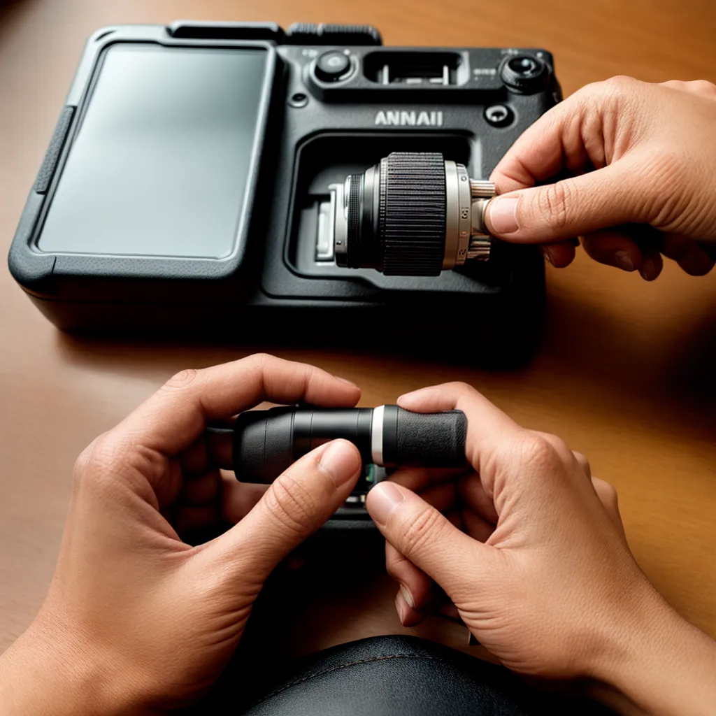 desmontagem camera digital reparo