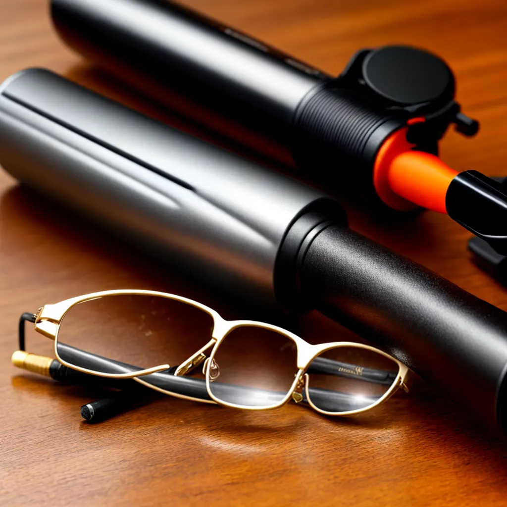 oculos quebrados conserto ferramentas